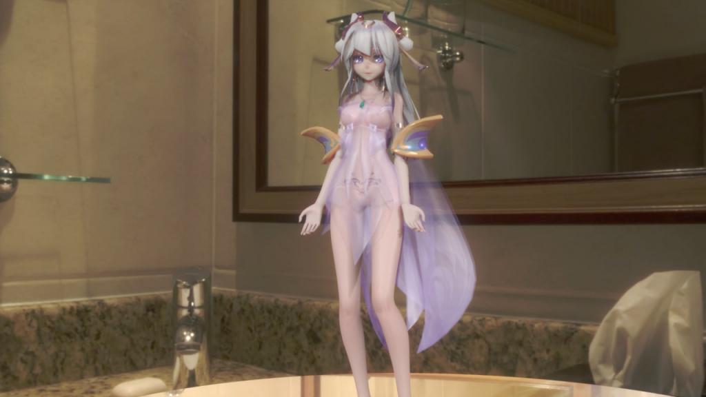 MMD02淫纹美腿嫦娥弱音神渝法则