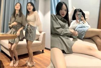 人气女神携极品闺蜜4P，佳人难得必看佳品！